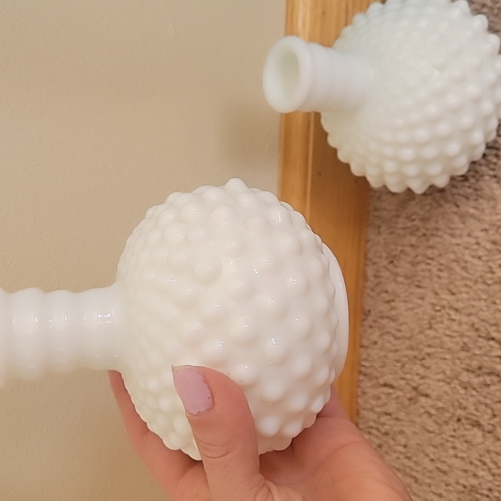 Elegant White Textured Vases